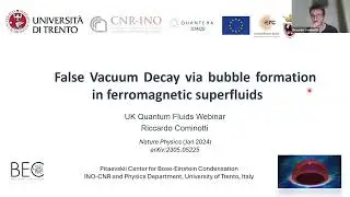 False vacuum decay via bubble formation in ferromagnetic superfluids