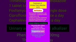 Treatment of UTI #shorts #reels #music #urineinfection #utisymptoms