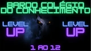 Baldur's Gate 3 - Bardo Colégio do Conhecimento Level 1 ao 12
