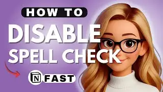 How to Disable Spell Check on Notion - 2025