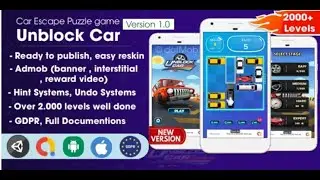 Unblock Car   Unity Complete Project by dotmob