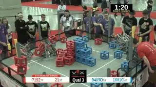 2015 VRC Sci Q3 - 7192 21 vs 9409D 1001C - 82 to 46 - VEX Worlds 2015 - Science Division