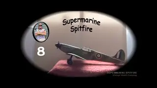 Balsa Spitfire Build Part8 Fin Tail Plane & Main Wing Tissue
