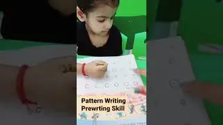 Step By Step Pattern Writing| How to take Writing For Nursery| Fine Motor Skills|