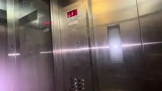 Mid-American Hydraulic Street Elevator Former (US) At Farragut West Metro Station In Washington DC