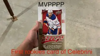 FIRST CELEBRINI CARDSS 2024/25 Upper Deck MVP Hockey Hobby Box Break