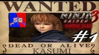 Let's Play Ninja Gaiden 3: Razor's Edge (Kasumi's Chapter Challenges) Part 1 Wanted, Dead or Alive