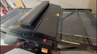 CARRO DE CURADO / SECADO UV TECNOLUX MODELO UV COATER HLX-E