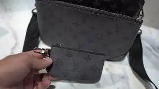 Unboxing a Mens Louis Vuitton Trio Messenger Bag - UNBOXING AND CLOSE LOOK