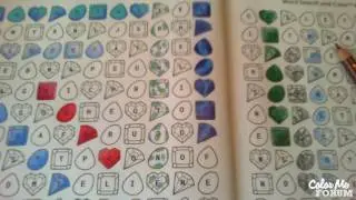 Word Search And Color - Gemstone Party - Ironstone