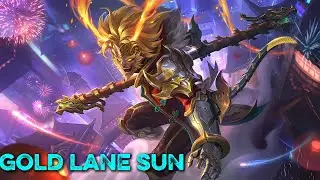 Lord Sun but Gold Lane ! Mlbb Gameplay