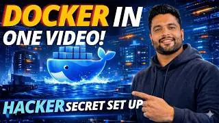 Learn Docker in One Video — Free Cheatsheet + PDF Inside