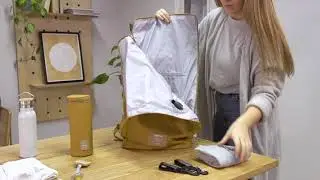 Sac &agrave; dos &agrave; langer Rolltop - L&auml;ssig