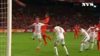 Netherlands 2 &ndash; 3 Czech Republic - All Goal Highlight 2015.10.14 [EURO Qualifiers 2016]