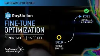 RaySearch Webinars: Fine-tune optimization in RayStation®