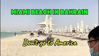 My diary: The beautiful and clean Al Bilal Jazayer Beach in Bahrain | Eunice Gep vlogs March 2022 
