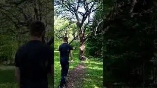 Sharp as Fuck throwing knives.