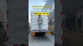 Beauway tail lift - improve loading and unloading efficiency and save time #taillift #truck #driver