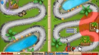Bloons TD Battles - Multiplayer Quick Matches #15 The Monkey Army!
