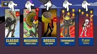 NE UNLOCKED GIANT BOSS DEFEAT 9999 SKIN ICON TOURNAMENT - HACK STICK WAR LEGACY 