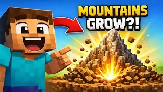 Do Mountains Grow From The Ground? | Minecraft Animation