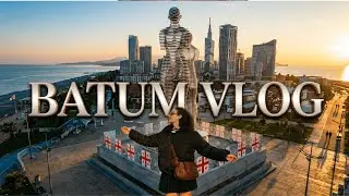 BATUM VLOG 🇬🇪🎡🥟(Gürcistan part 1)