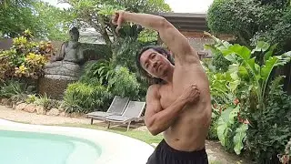 Tap massage to release tension, increase mind body connection
