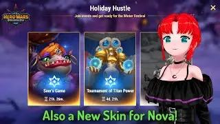 Holiday Themed Tournament of Titan Power Added to Holiday Hustle &mdash; Hero Wars: Dominion Era