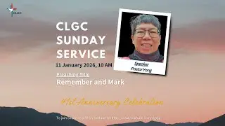 Remember and Mark (41st Anniversary Celebration) - 11 January 2026