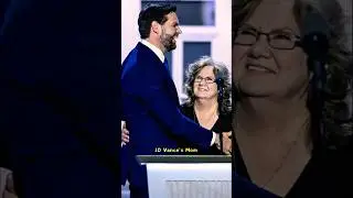 JD Vance's mother is so proud of him.❤️👍