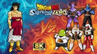 Broly vs The Ginyu Force Marathon battle | DRAGON BALL: Sparking! ZERO [8K 60FPS]
