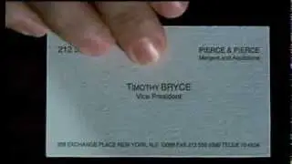 American Psycho - Visitenkarten-Szene