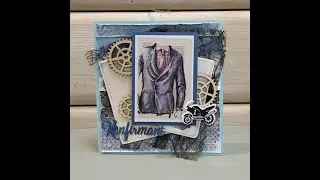 How to make a confirmation greeting card