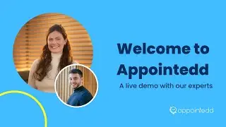 Welcome to Appointedd: A live demo with our experts