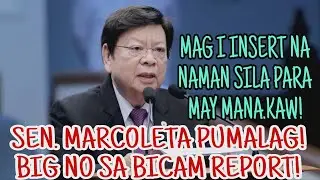SEN. MARCOLETA TUNABLA ANG BICAM! KURAPSYON PIPIGILAN!