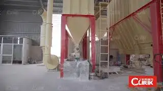 Clirik HGM125 Ultra Fine Powder Grinding Mill Working Site Mining Indoors Project for Stone Making