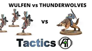 Wulfen vs Thunderwolf Cavalry: Which are Better? A Space Wolves Math Hammer Comparison Video