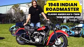 1948 Indian Chief Roadmaster - Naked Racer Moto Co