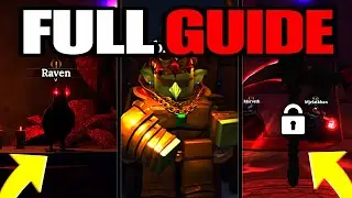 FULL GUIDE For The NEW CAVE UPDATE in The Forge - COMPLETED! The Forge