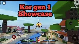 Kor Gen1 Showcase Shindi Life 2/#naruto#anime #roblox #gaming
