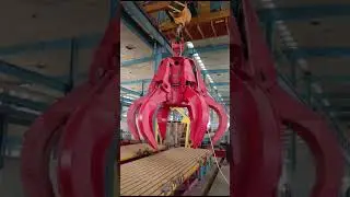 Electric Hydraulic Grab 1 Cubic Meters , Custom Grab Bucket for Your Overhead Crane