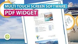 PDF Widget 🗄️ Interactive Multitouch Software