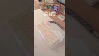 pre-build keyboards #mechanicalkeyboard #cute