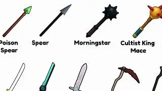 Every Melee Weapon Explained in 6 Minutes – 99 Nights in the Forest