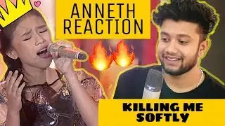 SINGER Reacts to ANNETH - KILLING ME SOFTLY (Roberta Flack) - TOP 6 - Indonesian Idol Junior 2018