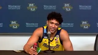 Creighton Postgame: Marquette's Stevie Mitchell (18 pts, 6 rebs) (Jan. 3, 2025)