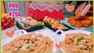Weekly Cooking Vlog 🍣 Love my jewelry box 💍 & desk lamp!💡