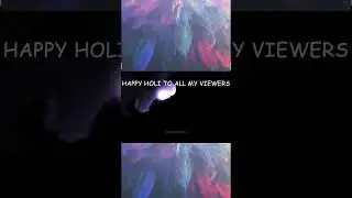 Happy Holi Status animation using HTML and CSS #shorts #programming