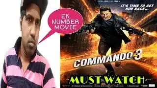 COMMANDO 3 MY REVIEW,COMMANDO 3 MOVIE REVIEW,VIDYUT JAMWAL,ADAH SHARMA,ANGIRA DHAR