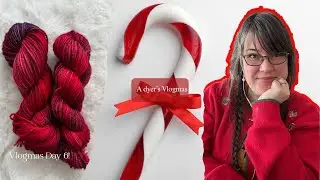 Vlogmas Day 6: Dyeing An Updated Version of Candy Cane